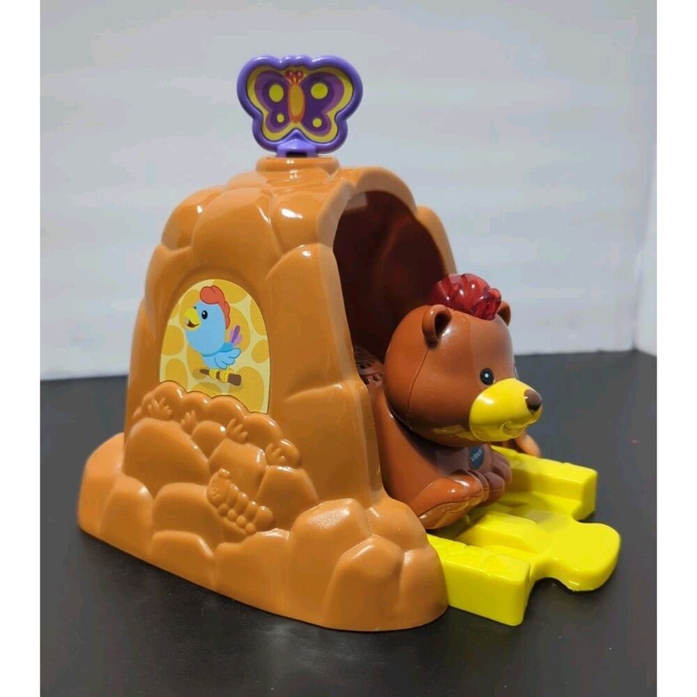 VTech Go Go Animals Forest Adventure Playset Bear Cave And Bear Replacement Part